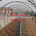 hot sales SS304 razor wire galvanized concertina razor wire BTO22 razor barbed wire